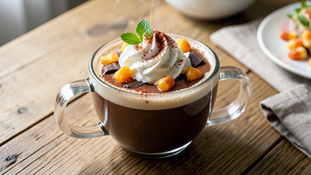 Candy Corn Hot Chocolate Recipe: Festive Swirls of Sweet and Spicy Magic