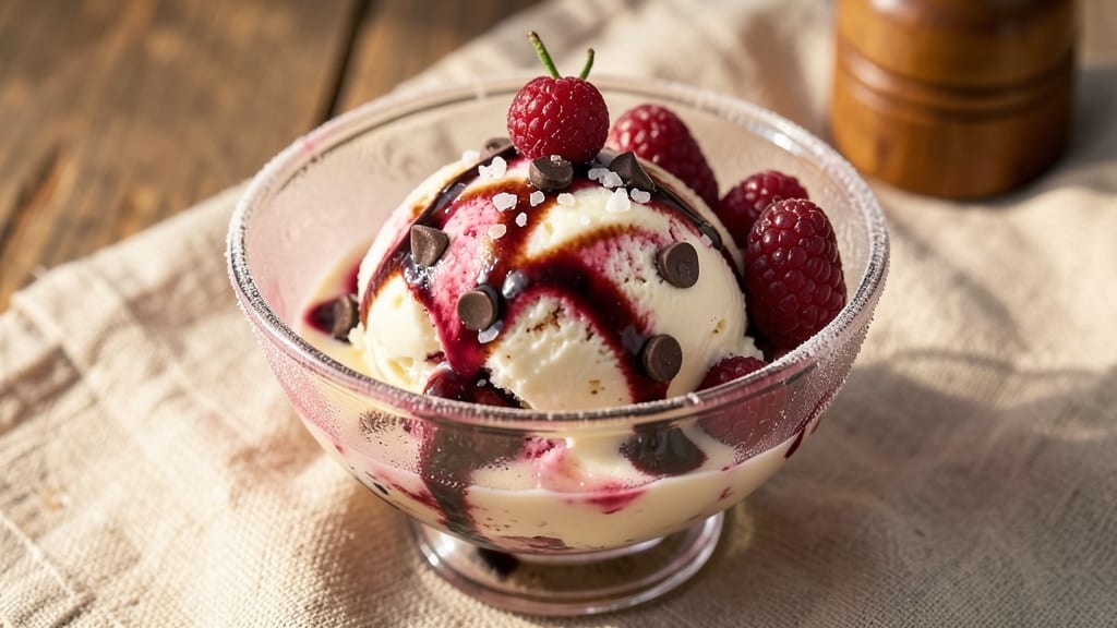 Blackberry Chocolate Chip Ice Cream Recipe: Swirled Berries and Melty Chunks in Every Scoop