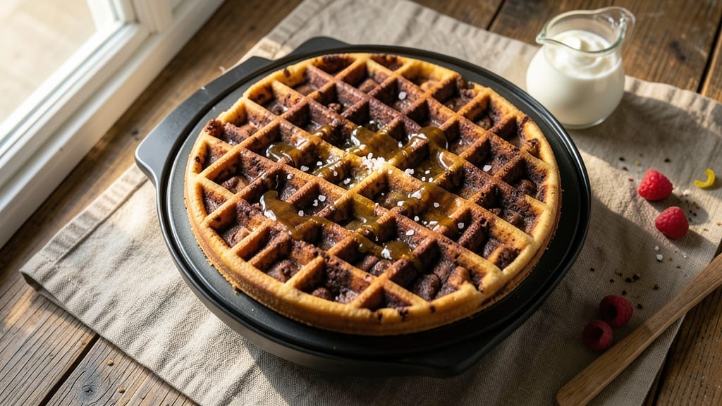 Bisquick Chocolate Waffles Recipe: Crispy Grid Iron Crunch With Gooey Centers