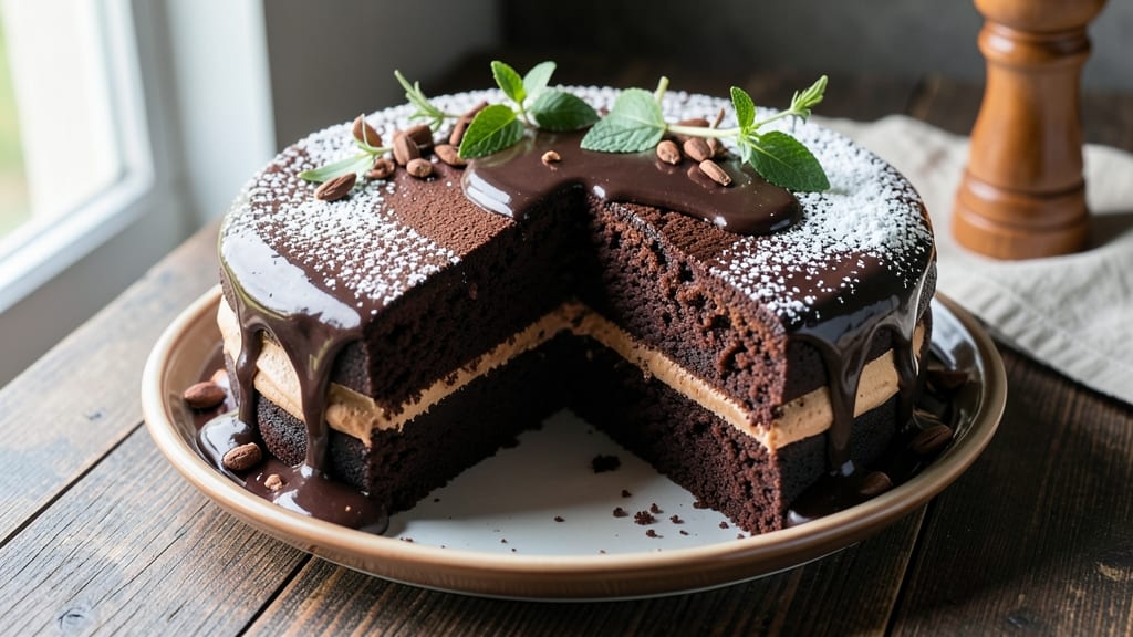 Best Moist Dense Chocolate Cake Recipe: Secret Buttermilk Boost for Fudgy Cores