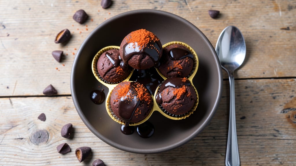 Chili Chocolate Cupcakes Recipe: Spiced Depth and Molten Ganache Hearts