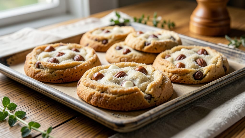 Chewy White Chocolate Chip Macadamia Nut Cookies Recipe: Triple Nutty Crunch With Melty Chunks