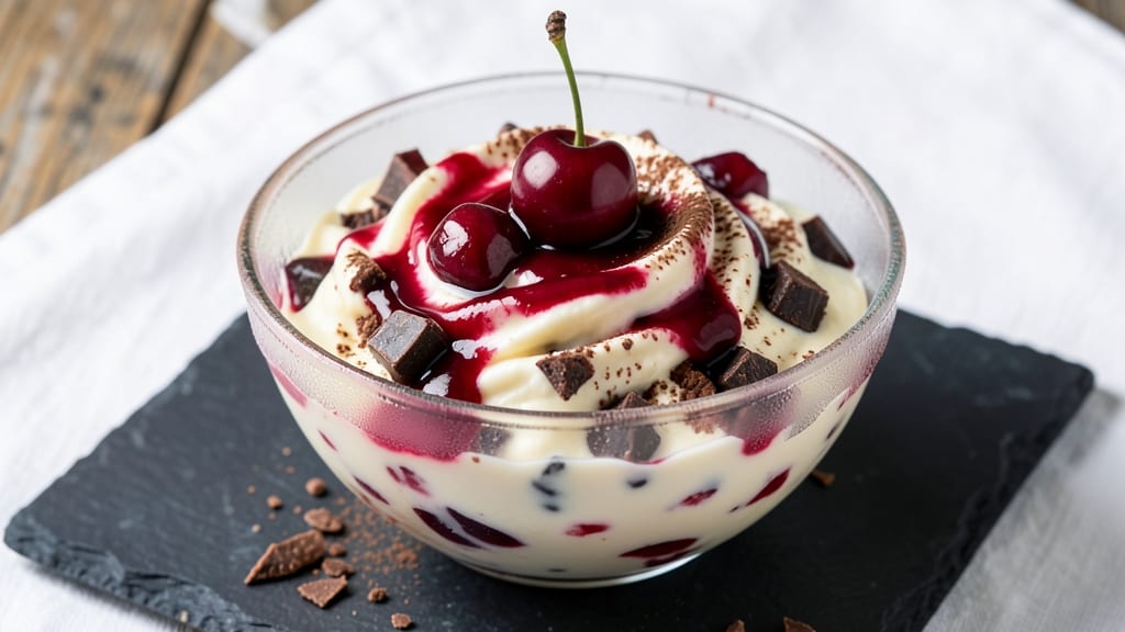 Cherry Chocolate Ice Cream Cuisinart Recipe: Creamy Swirls With Fresh Cherries in 10 Minutes