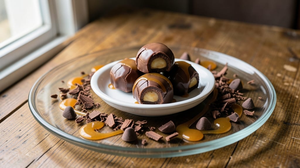 Belgian Chocolate Praline Recipe: Crunchy Caramel Shells Filled With Molten Dark Ganache