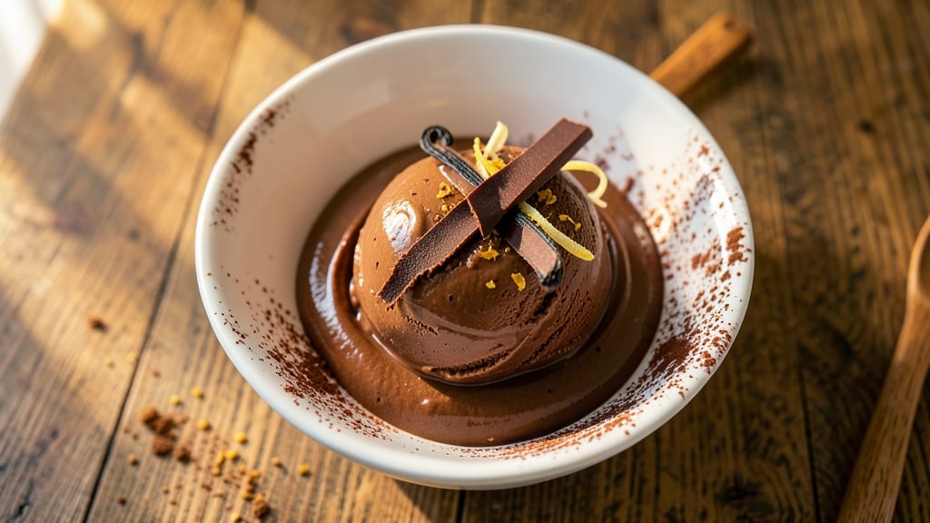 Callebaut Chocolate Ice Cream Recipe: Ultra-Smooth Pour With Vanilla Bean Swirls