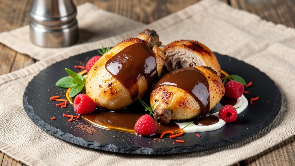 Chicken With Chocolate Sauce Recipe: Sweet-Savory Balance in One Bite