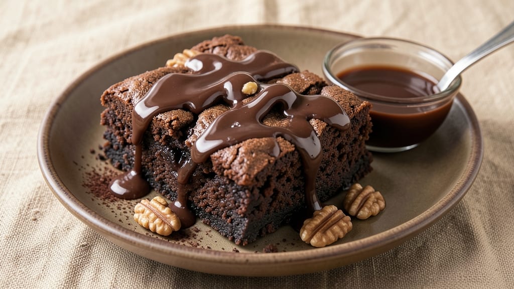 Brownie Recipe With Hershey's Chocolate Syrup: Fudgy Cracks and Syrup Rivers in One Bite