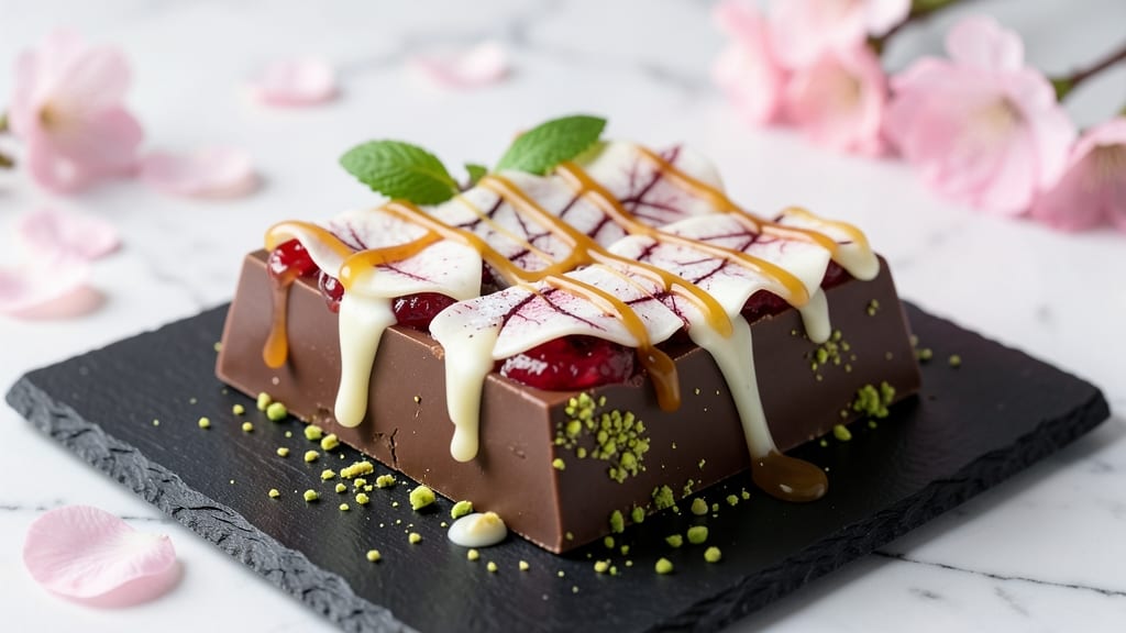 Cherry Blossom Chocolate Bars Recipe: Delicate Floral Notes in Every Bite