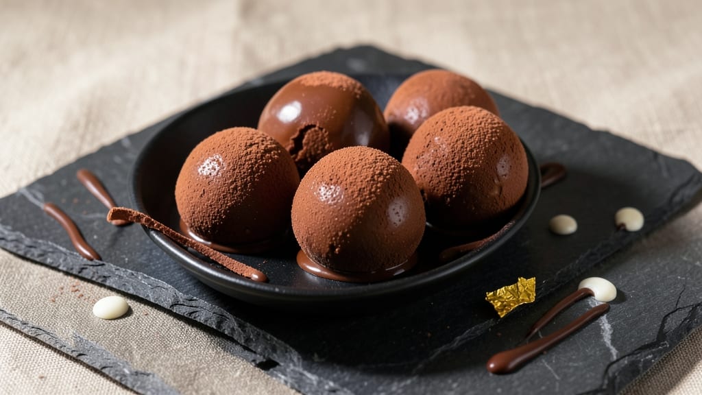 Bakers Chocolate Truffles Recipe: Fudgy Cocoa Bites with Crispy Cocoa Dust Topping