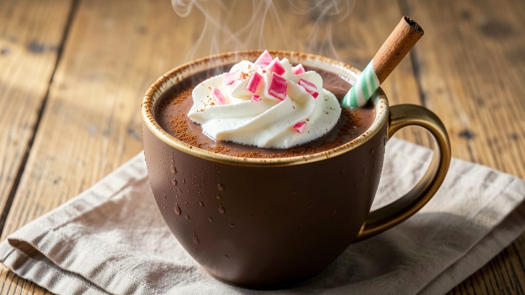 Boozy Peppermint Hot Chocolate Recipe: Mulled Spice and Liqueur Luxe
